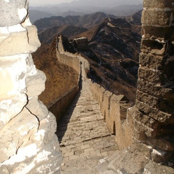 Biking on the Great Wall of China is an experience for adventurous travelers.