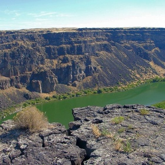 Snake River Canyon, near Lewiston, Idaho.