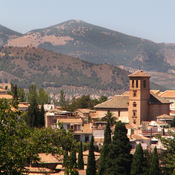 Granada is near Spain's southern coast, about five hours south of Madrid.