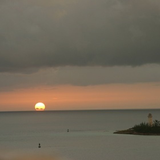 Nassau sunsets cap active days of all-inclusive vacations in the Bahamas.