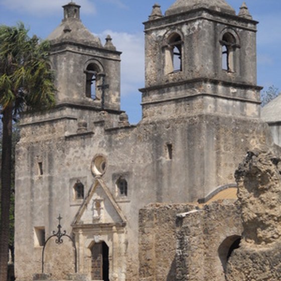 San Antonio missions date back to the 1700s.