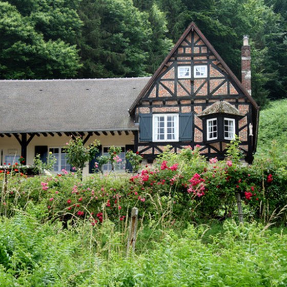Accommodations in Normandy range from timber-framed houses to grand chateau.