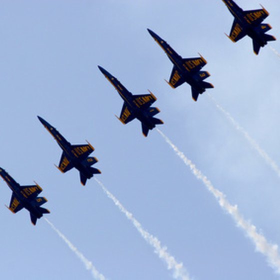 Pensacola is the summer home of the Blue Angels.