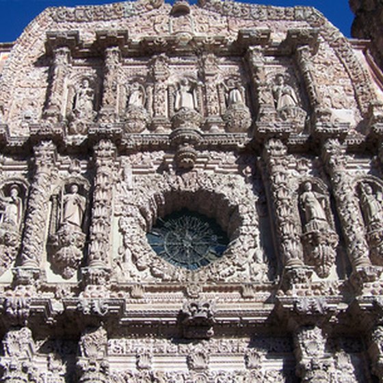 Zacatecas' cathedral is an architectual masterpiece.