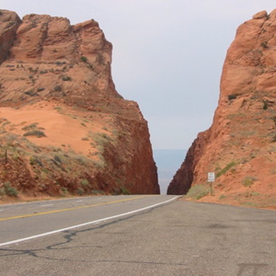 A View of Mountains in Nevada