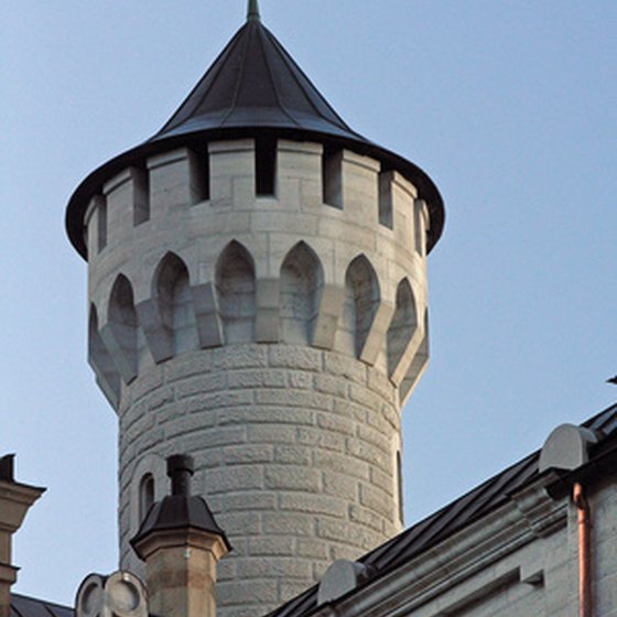 One of the towers of Neuschwanstein