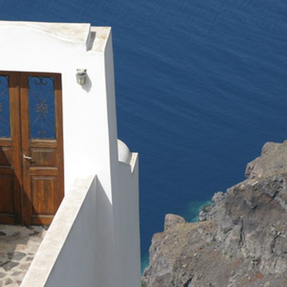 Santorini attracts tourists and archeologists with its natural beauty