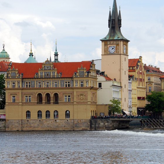 Prague is called "the city of a hundred spires."