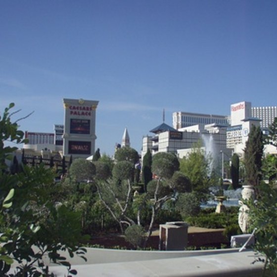 Las Vegas, Nevada, is a year-round destination for tourists.