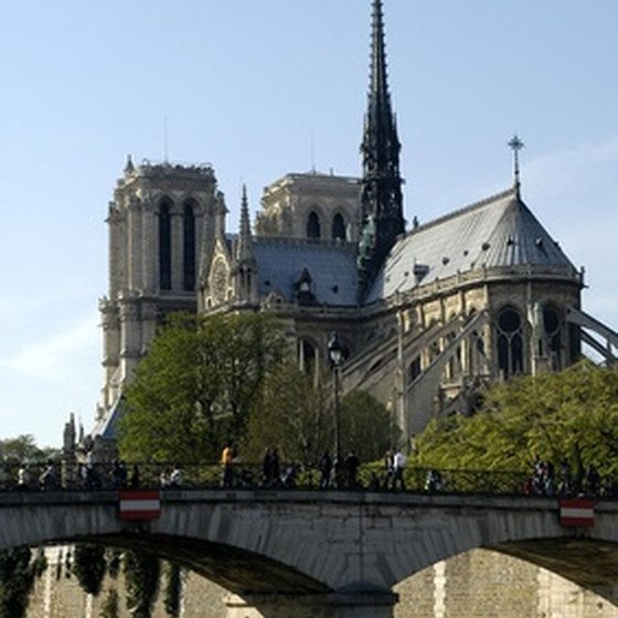 Notre Dame Cathedral is a cornerstone of tours of Paris' Latin Quarter.