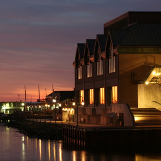 Halifax at night