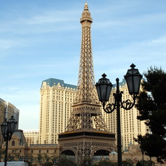 Las Vegas is home to many replicas of world-famous landmarks.