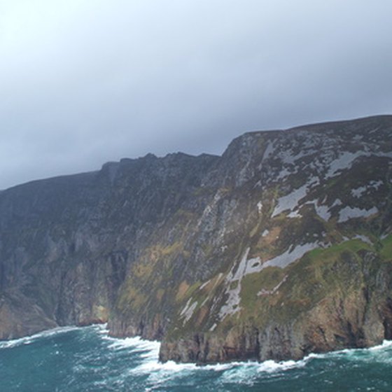 Donegal's sea cliffs are among Europe's highest.