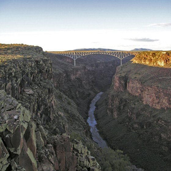 The Rio Grande Gorge is in the Taos area.