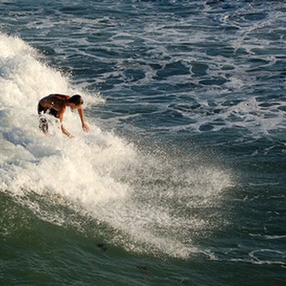 Cocoa Beach is Florida's surfing capital.