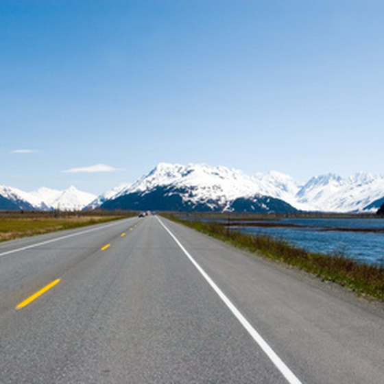 Seward Highway, Alaska.