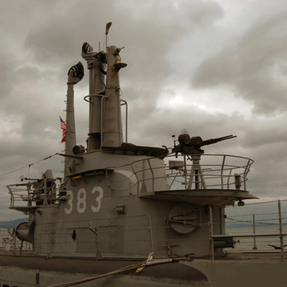 The USS Pampanito was featured in the film Up Periscope.