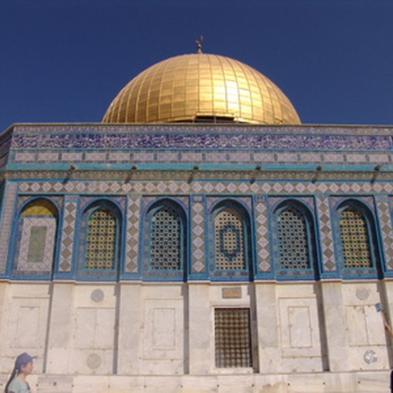 Most tours of Israel include a visit to the Temple Mount in Jerusalem.