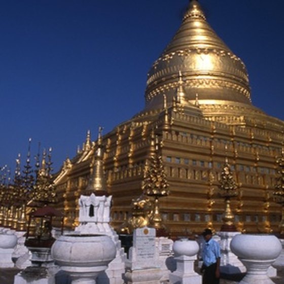 Hop on the daily train from Yangon to Bagon to check out one of Myanmar's most sacred temples, Shwezigon Paya.