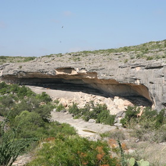 Fate Bell Shelter in Texas is one of North America's oldest cave dwellings.