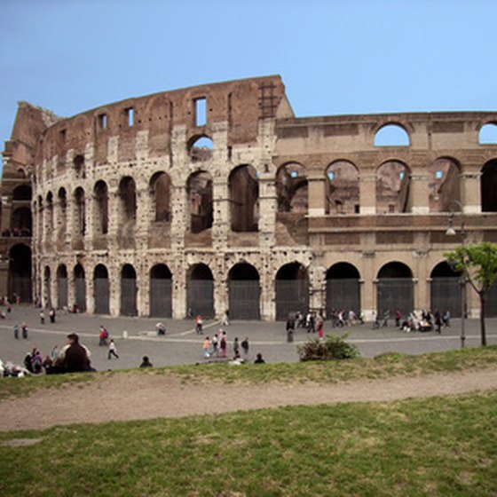 The ancient Colosseum is a must-see stop in Italy's capital city.