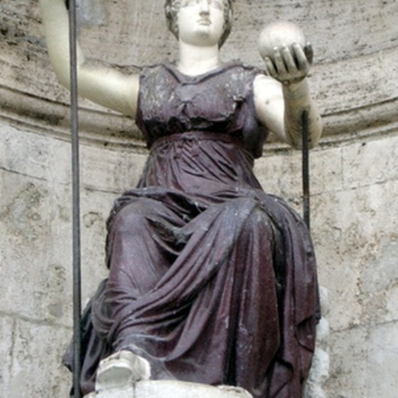 A single woman represented in Roman art
