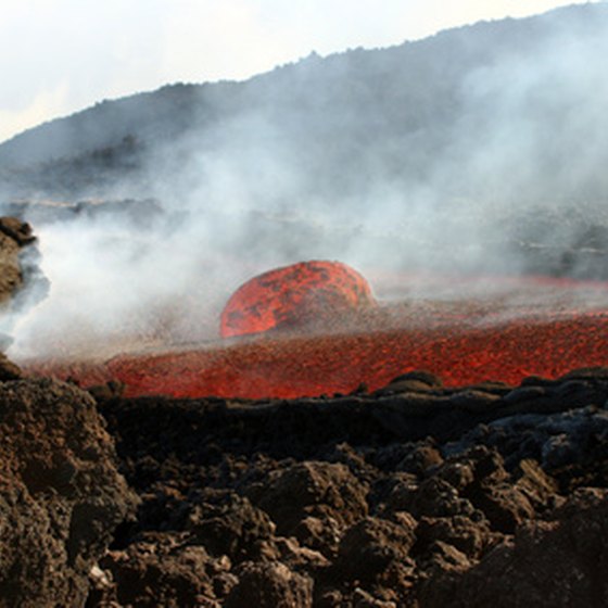 Sicily's Mount Etna is one of the most active volcanoes in the world.