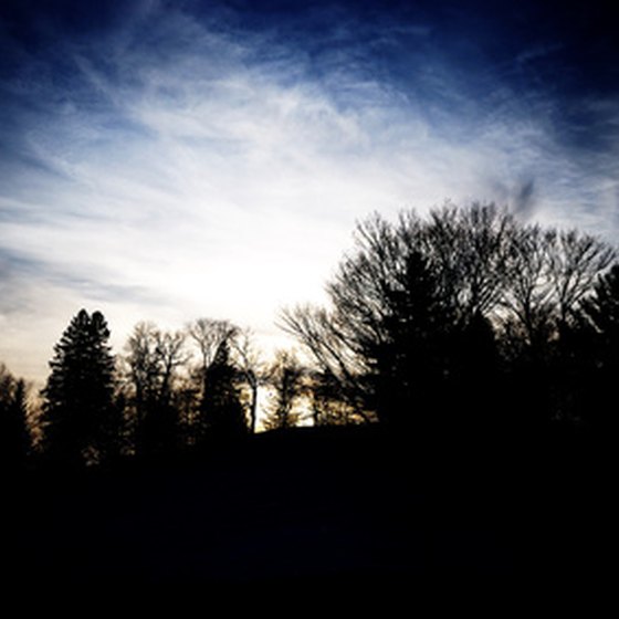 Enjoy a sunset while RV camping in South Haven, Minnesota.