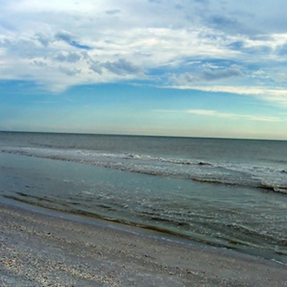 Twenty six miles of white sand beaches stretch along the Gulf Coast of Mississippi.