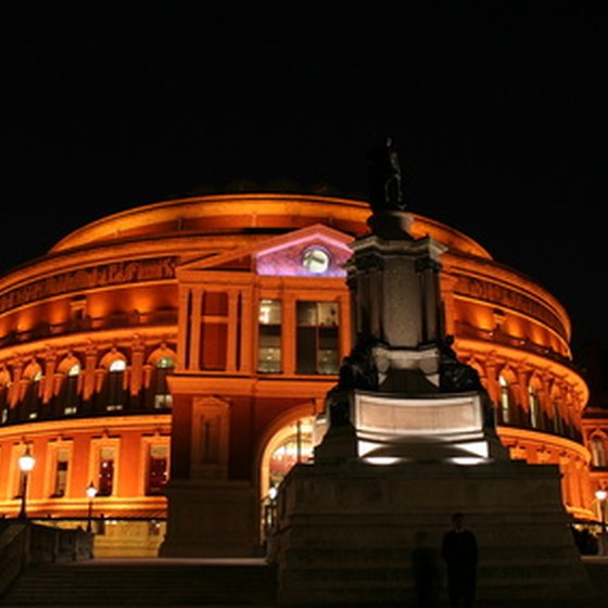 London's Royal Albert Hall.