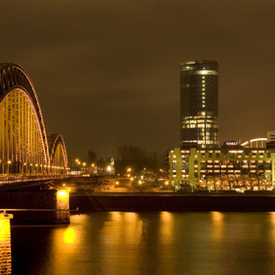 Cologne, Germany, is a popular port on many Rhine River cruises.