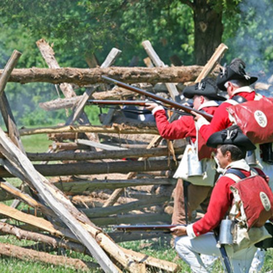 Reenacting the Battle of Monmouth