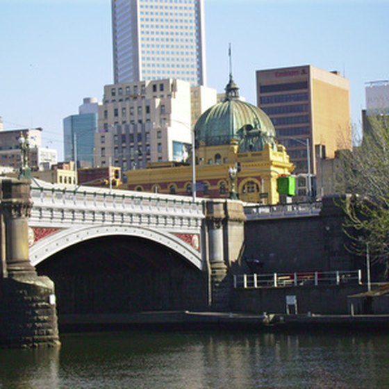 Melbourne, Australia, is located on the Yarra River.