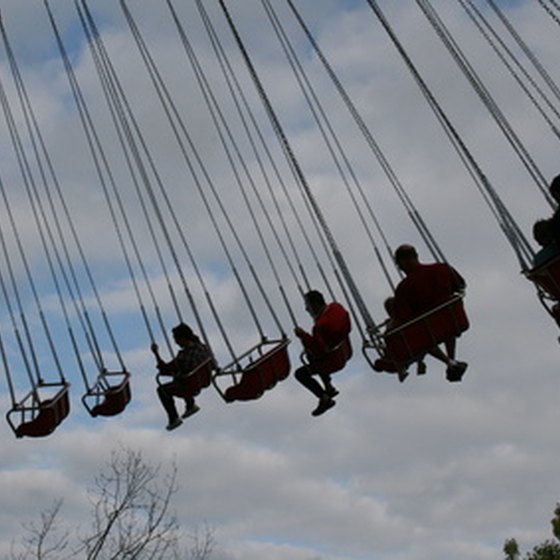 A ride at a Branson, Missouri, theme park