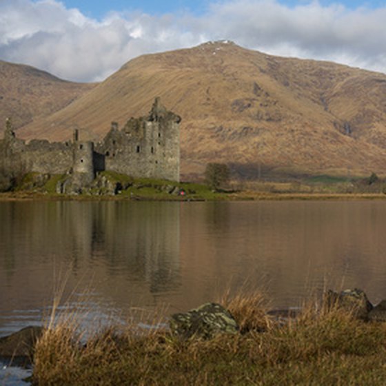 Castles, lochs and mountains are major fixtures of Scottish walking vacations.