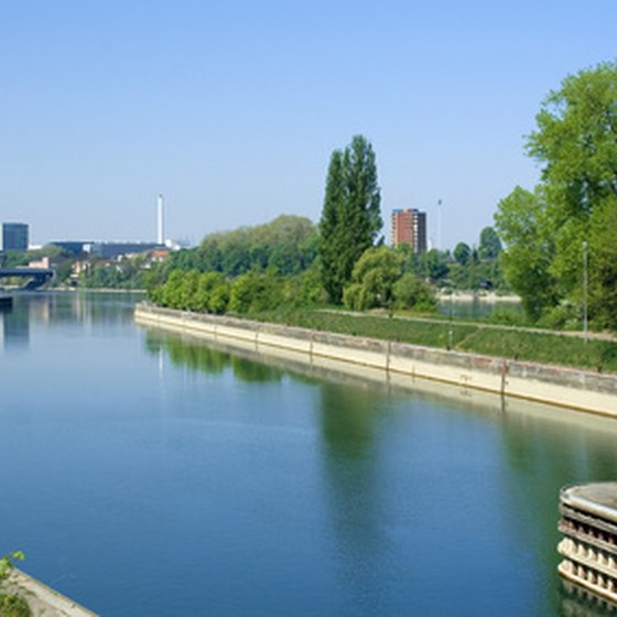 Basel sits at the point where France, Germany and Switzerland meet.