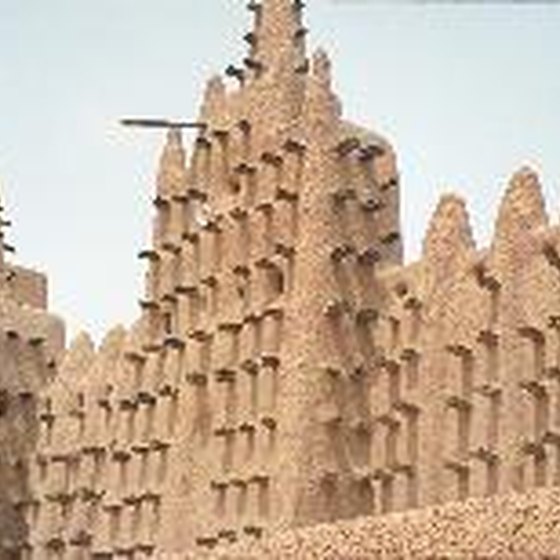You can see the Great Mosque of the Djenne in Mali on some guided tours.