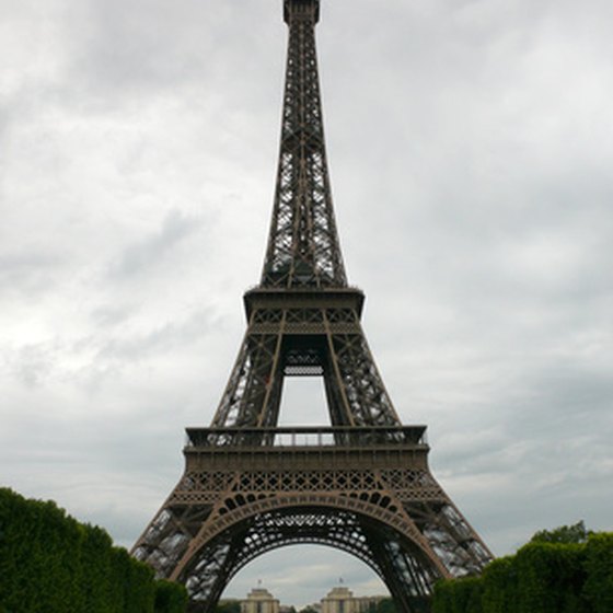 All over the world, the Eiffel Tower symbolizes Paris.