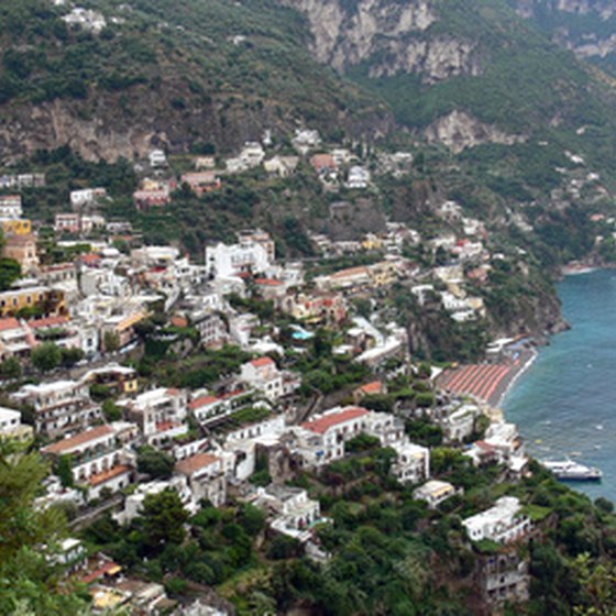 Positano is a picturesque town on the Amalfi Coast.