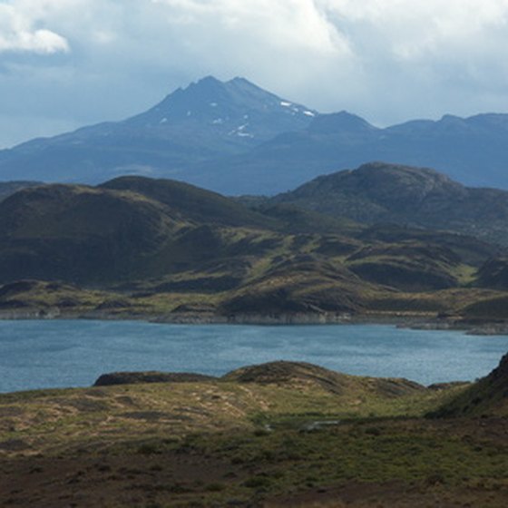 The Andes mountain range runs through Bolivia and Chile, making land travel difficult.