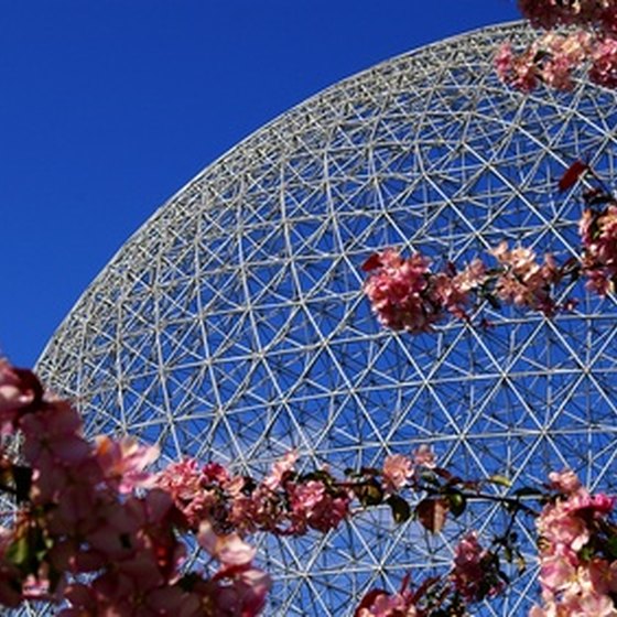 The Biosphere is an environmental observation center.