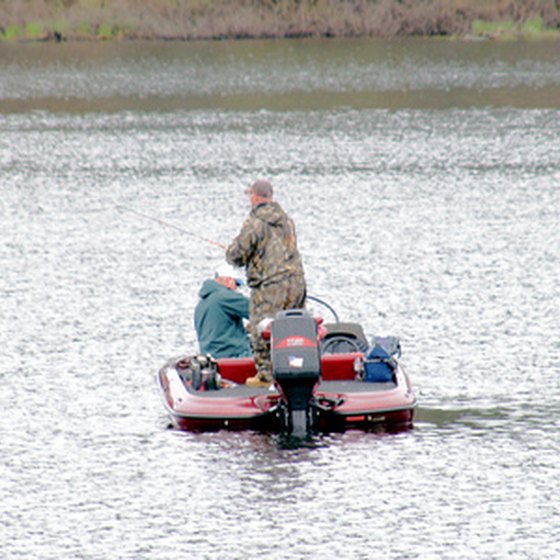 Trout fishing is popular in the area.