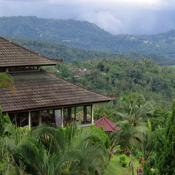 A rural scene in Bali