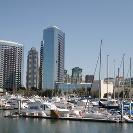 Find attractions at the San Diego Harbor.