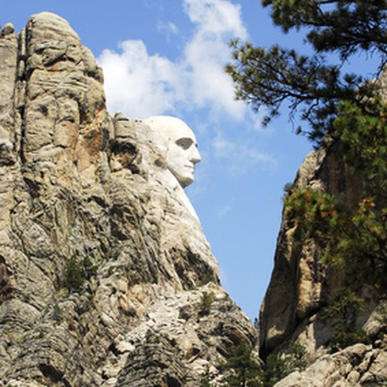 Keystone is about one mile from Mount Rushmore.