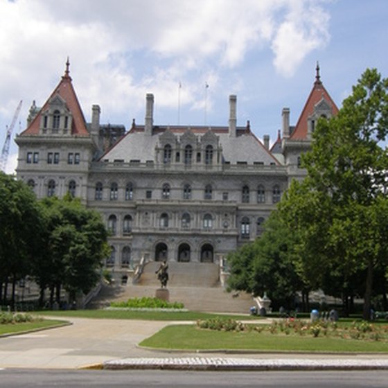 Historic building in Jamaica, New York.