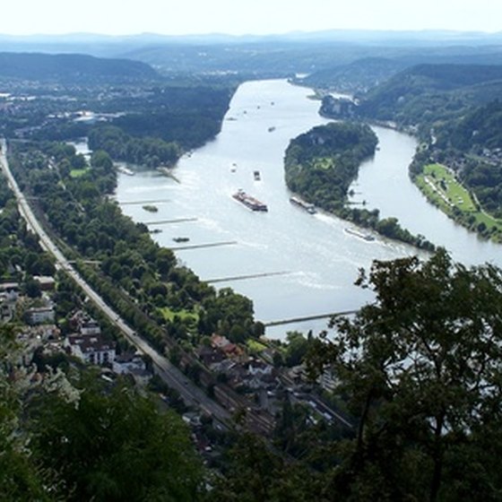 The Rhine River is full of sightseeing opportunities.