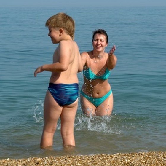 York Beach offers family fun in the sun.