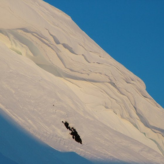 Alaska's steep slopes draw the most adventurous skiers.