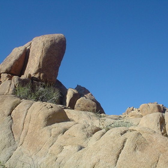 Go rock climbing in Joshua Tree while staying in Desert Hot Springs